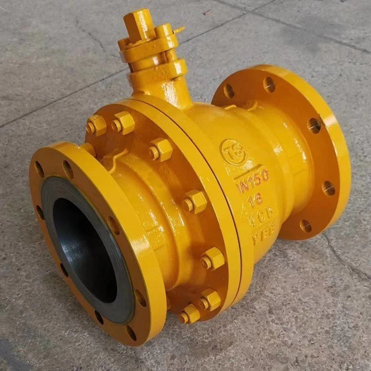A216 WCB Metal-Seated Floating Ball Valve factory