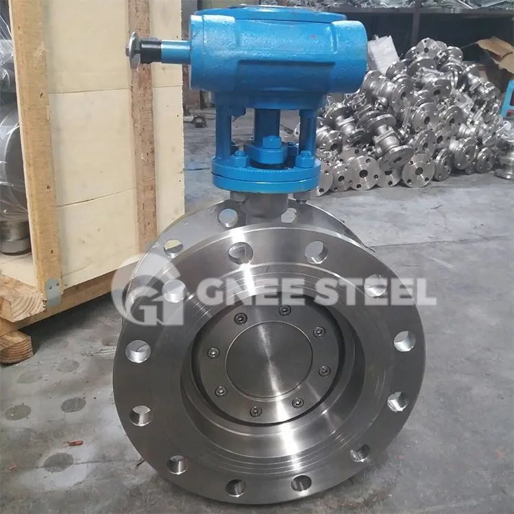 API 609 високопроизводителна дроселна клапа