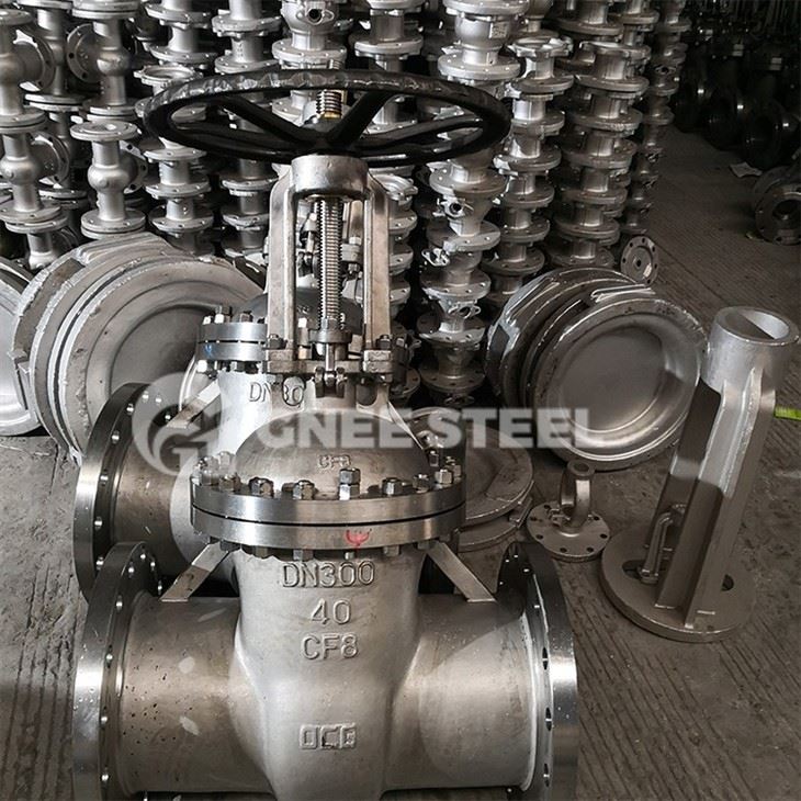 Din Carbon Steel Flange Gate Valve