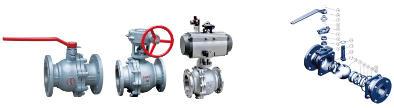 Drawning Of A216 WCB Metal-Seated Floating Ball Valve Drawning Of A216 WCB Metal-Seated Floating Ball Valve