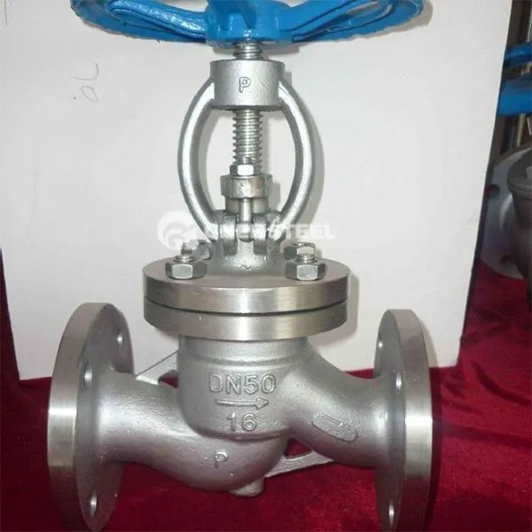 Прав глобус клапан