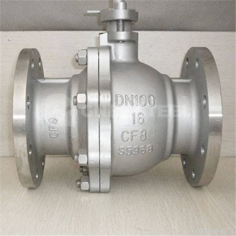 Плаващ сферичен кран с горен вход