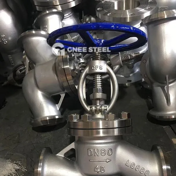 Заварен глобус клапан